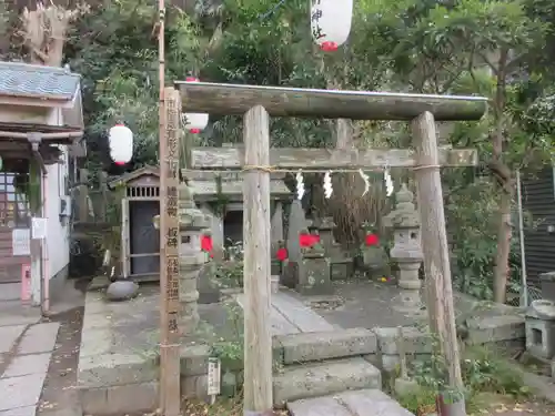 五所神社の鳥居