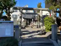 亀戸水神社の鳥居