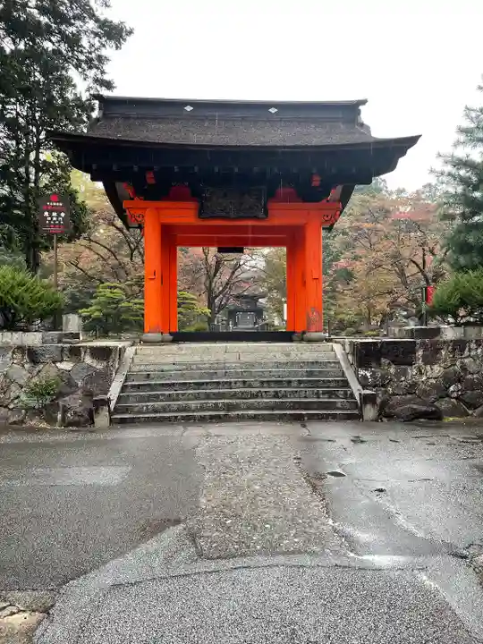 恵林寺の山門・神門
