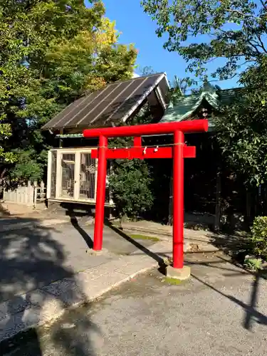 稲毛神社の鳥居