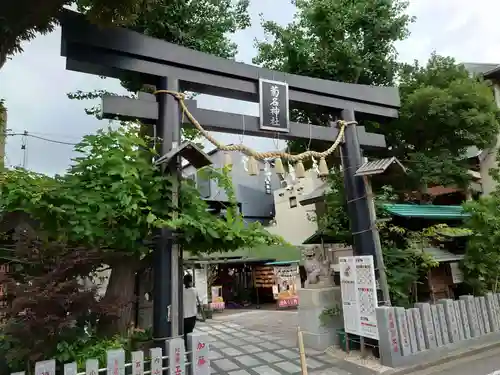 菊名神社の鳥居