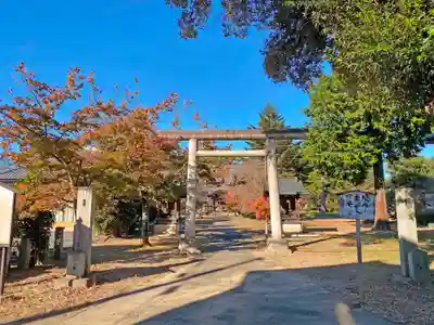 大我井神社の鳥居