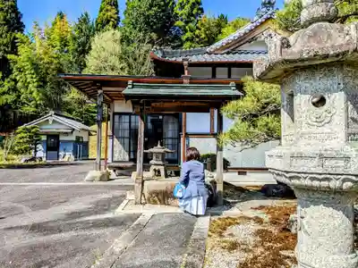 盛久寺の手水舎