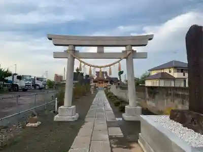 熊野神社の鳥居