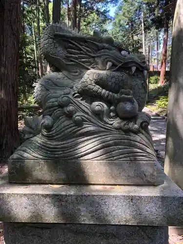 眞名井神社（籠神社奥宮）の狛犬