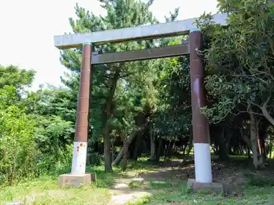 若宮神明社の鳥居