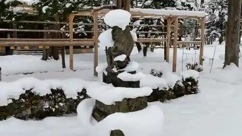 旭川神社の狛犬