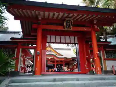 青島神社(青島神宮)の山門・神門