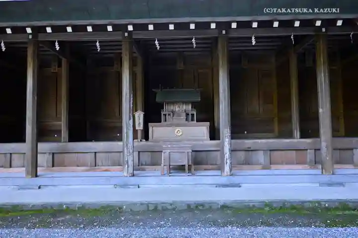 安房神社の本殿・本堂