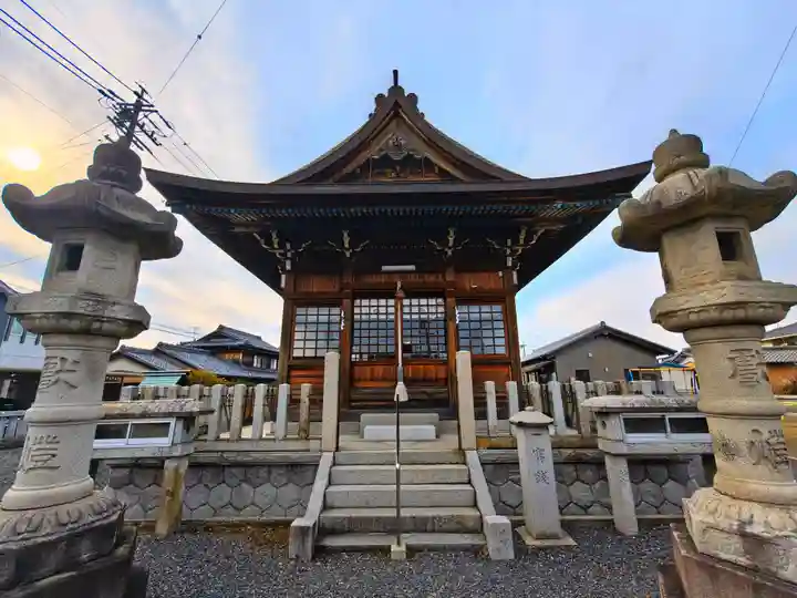 羽々矢神社の本殿・本堂