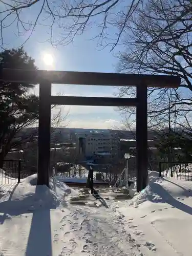 厚別神社の鳥居