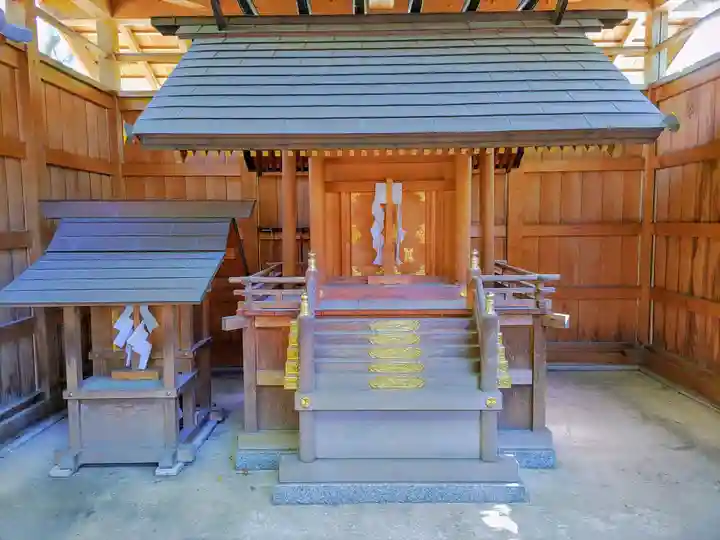 助七神明社の本殿・本堂