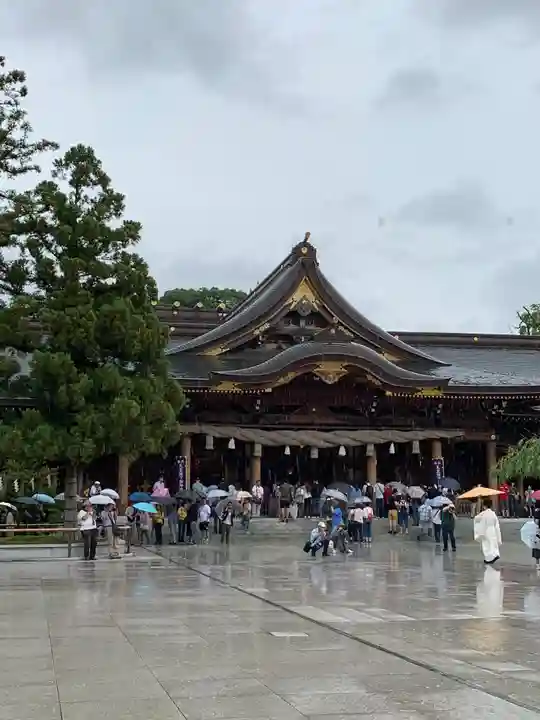 寒川神社の本殿・本堂