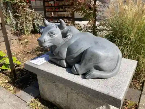 成子天神社の狛犬