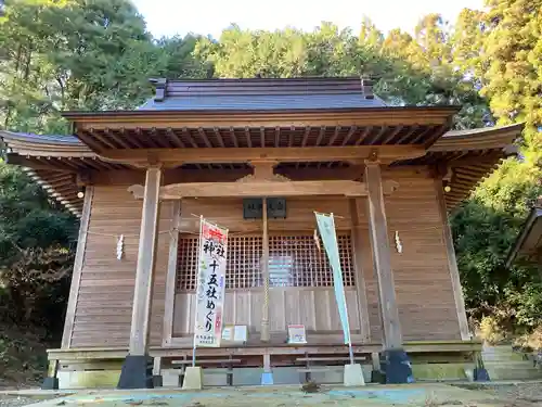 白久神社の本殿