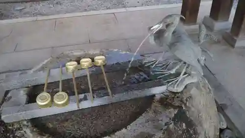 白鷺神社の手水舎