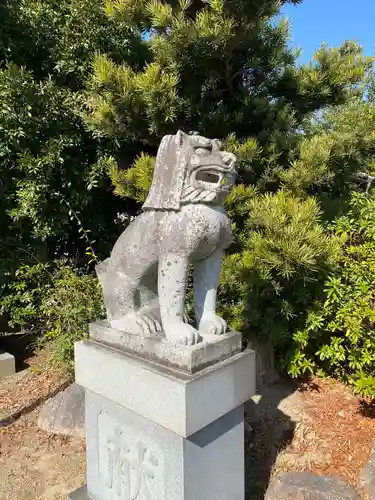 比佐豆知神社の狛犬