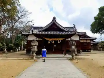 高良神社の本殿・本堂