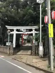 天沼八幡神社の鳥居