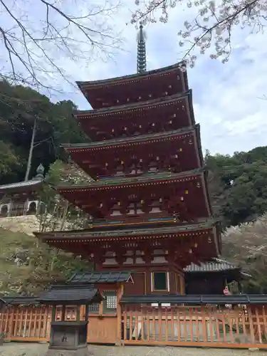 長谷寺の塔