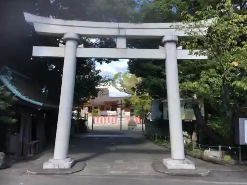 富知六所浅間神社の鳥居