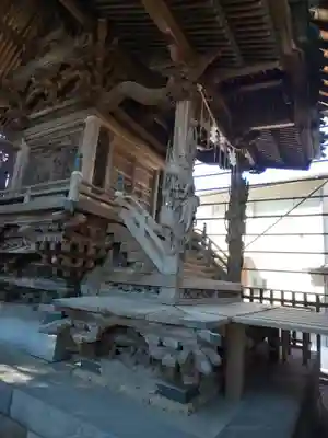 取手八坂神社の本殿・本堂