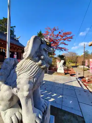 櫻岡大神宮の狛犬