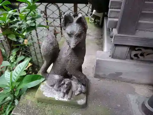 柳森神社の狛犬