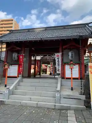 仙台大神宮の山門・神門