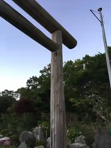 飯生神社の鳥居