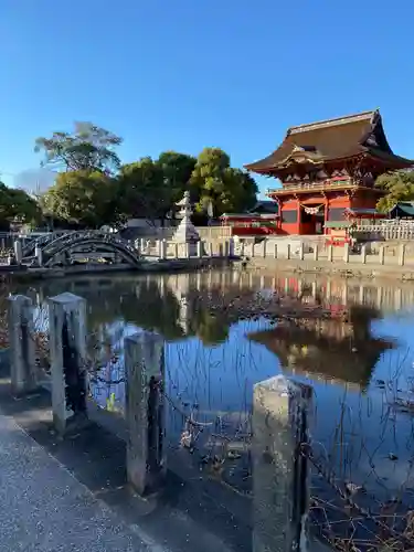 伊賀八幡宮の庭園