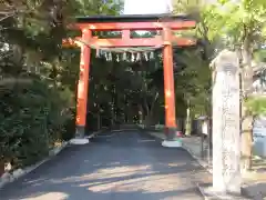 廣瀬大社の鳥居