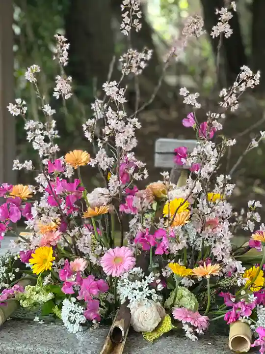 富知六所浅間神社の手水舎