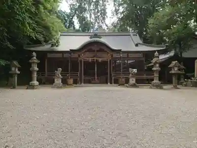 積田神社の本殿・本堂