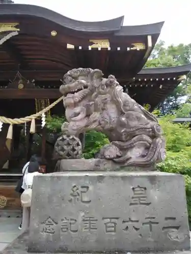 行田八幡神社の狛犬