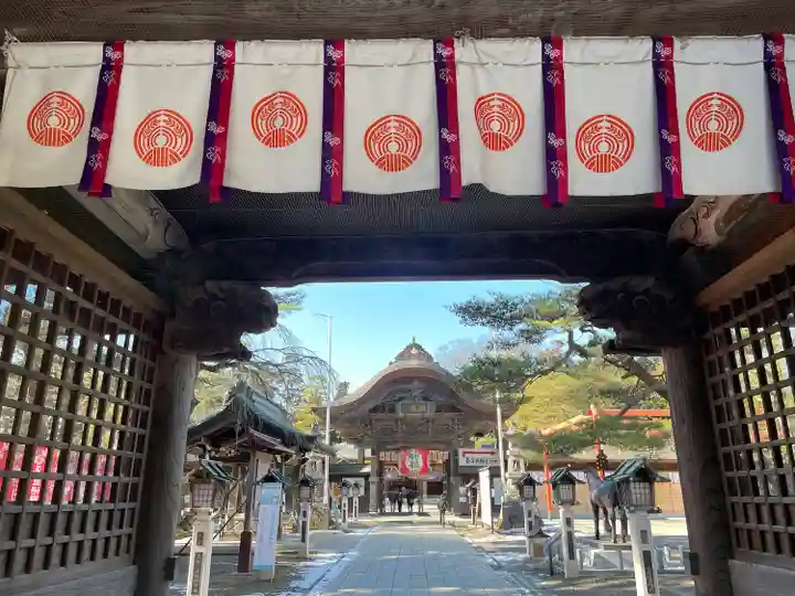 竹駒神社の山門・神門