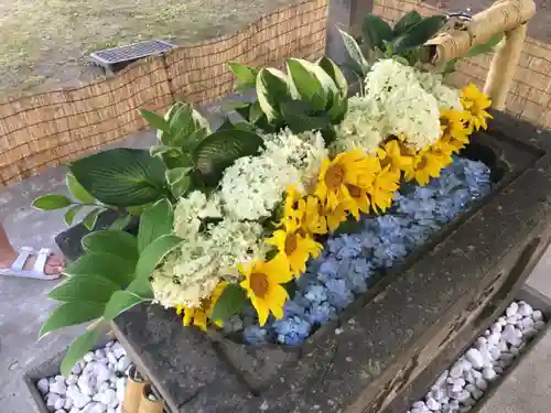 北広島市総鎮守　廣島神社の手水