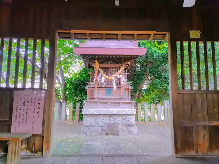 八劔社(竹腰)の本殿・本堂