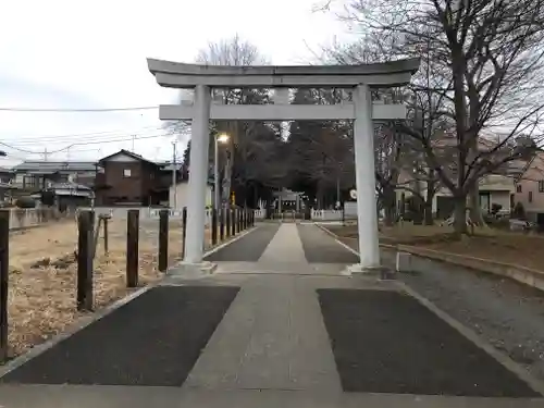 足立神社の鳥居