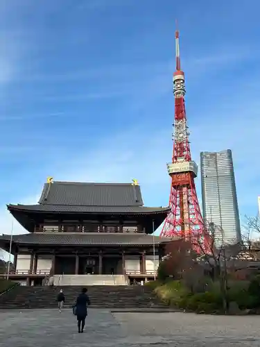 増上寺の本殿