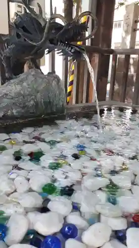 豊平神社の手水舎
