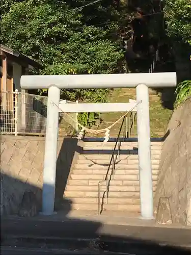 伊勢神社の鳥居