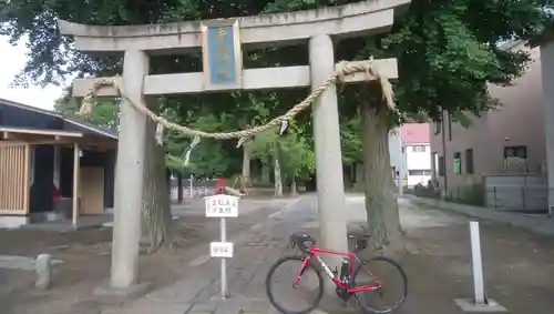 赤城神社の鳥居