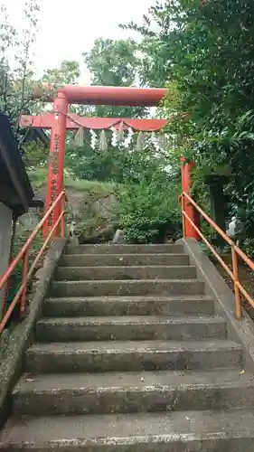 祓ケ崎稲荷神社の鳥居