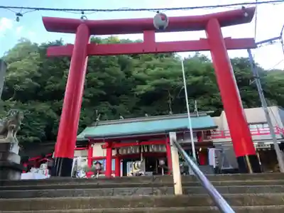 徳島眉山天神社の鳥居