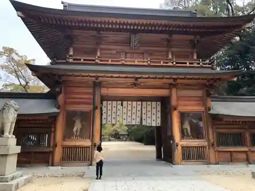 大山祇神社の山門・神門