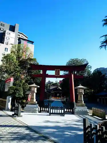 蒲田八幡神社の鳥居