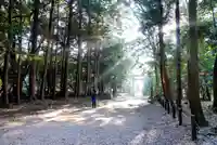 能褒野神社の自然