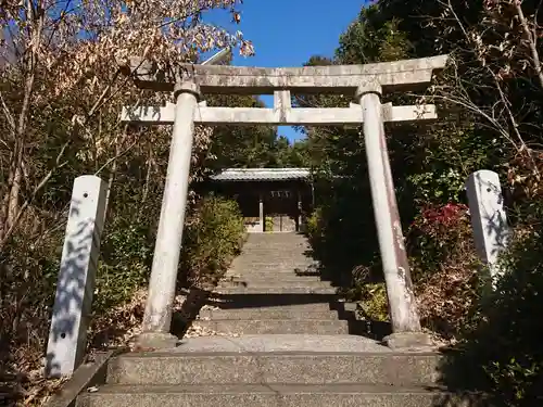 子守神社の鳥居