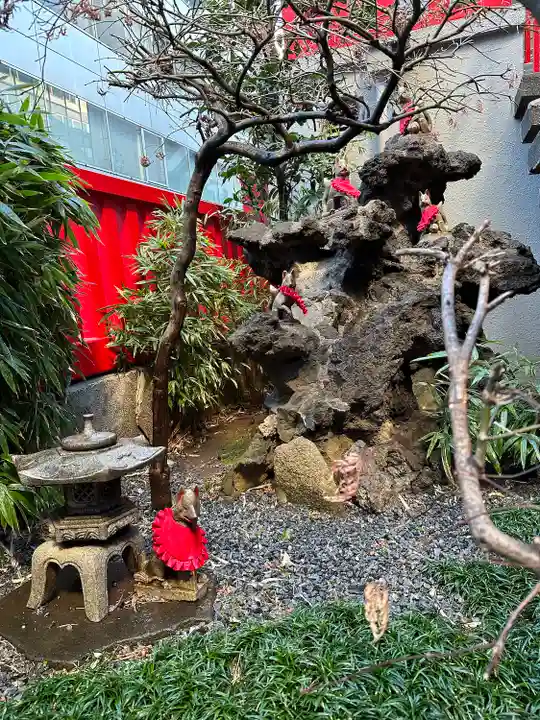 講武稲荷神社の狛犬